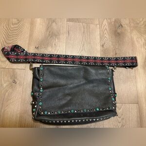 Authentic Valentino Rockstud Messenger Bag - RARE